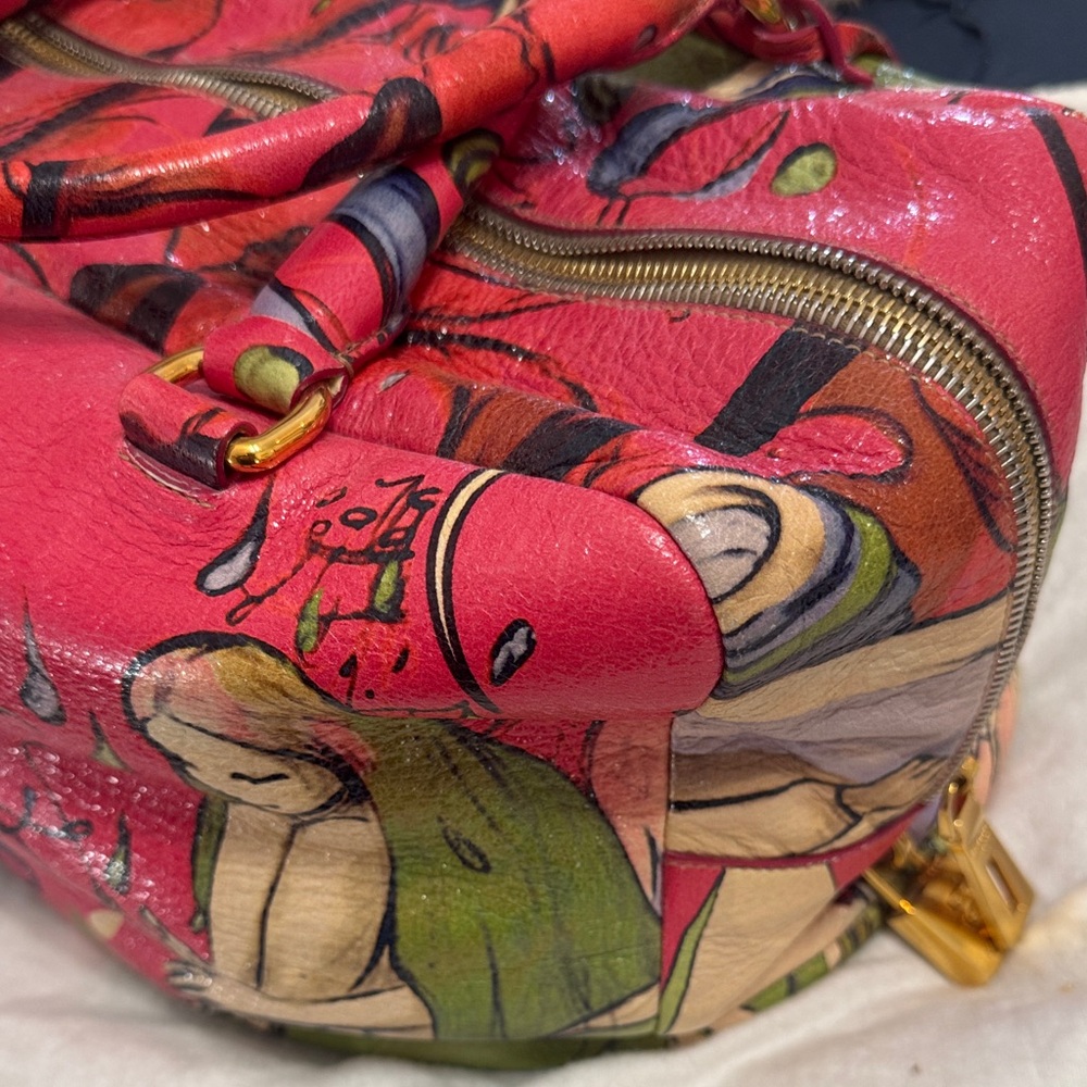 Prada Fairy Bag in Peonia James Jean Collaboration - Picture 5 of 16
